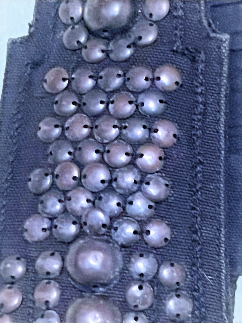 Sfera Studded Statement Black Vintage Waist Belt Sz : Small - Picture 3 of 7
